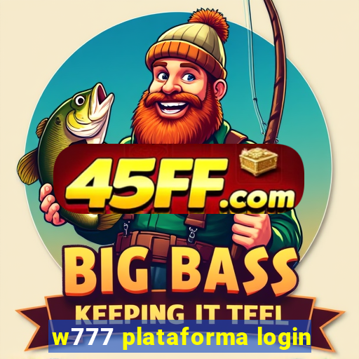 w777 plataforma login